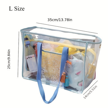 Clear Beach Tote Bag