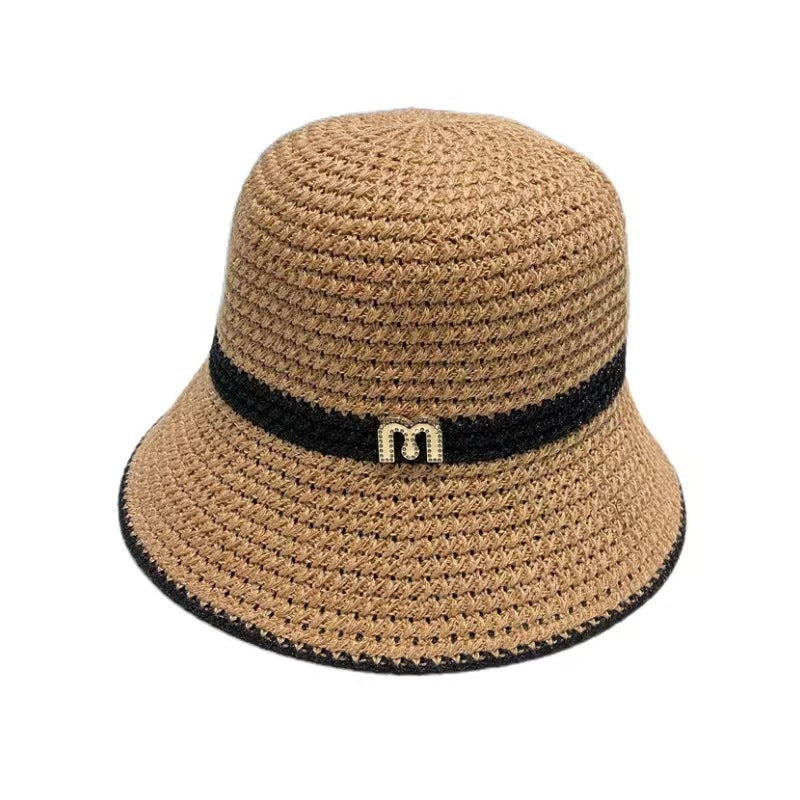 Linen Spring Outing Sunshade Hat for Women