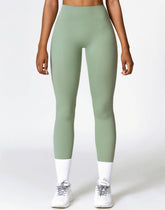 No Front Seam High Waist Sports Leggings