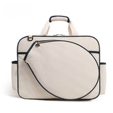 Canvas Tennis Shoulder Bag Pickleball Tote Handbag