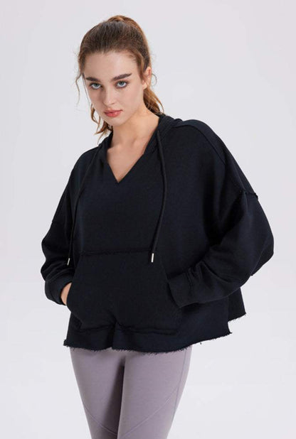 Long Sleeve Gym and Yoga Sweatshirts: Stylish Hoodies for Activewear