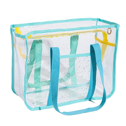 Clear Beach Tote Bag