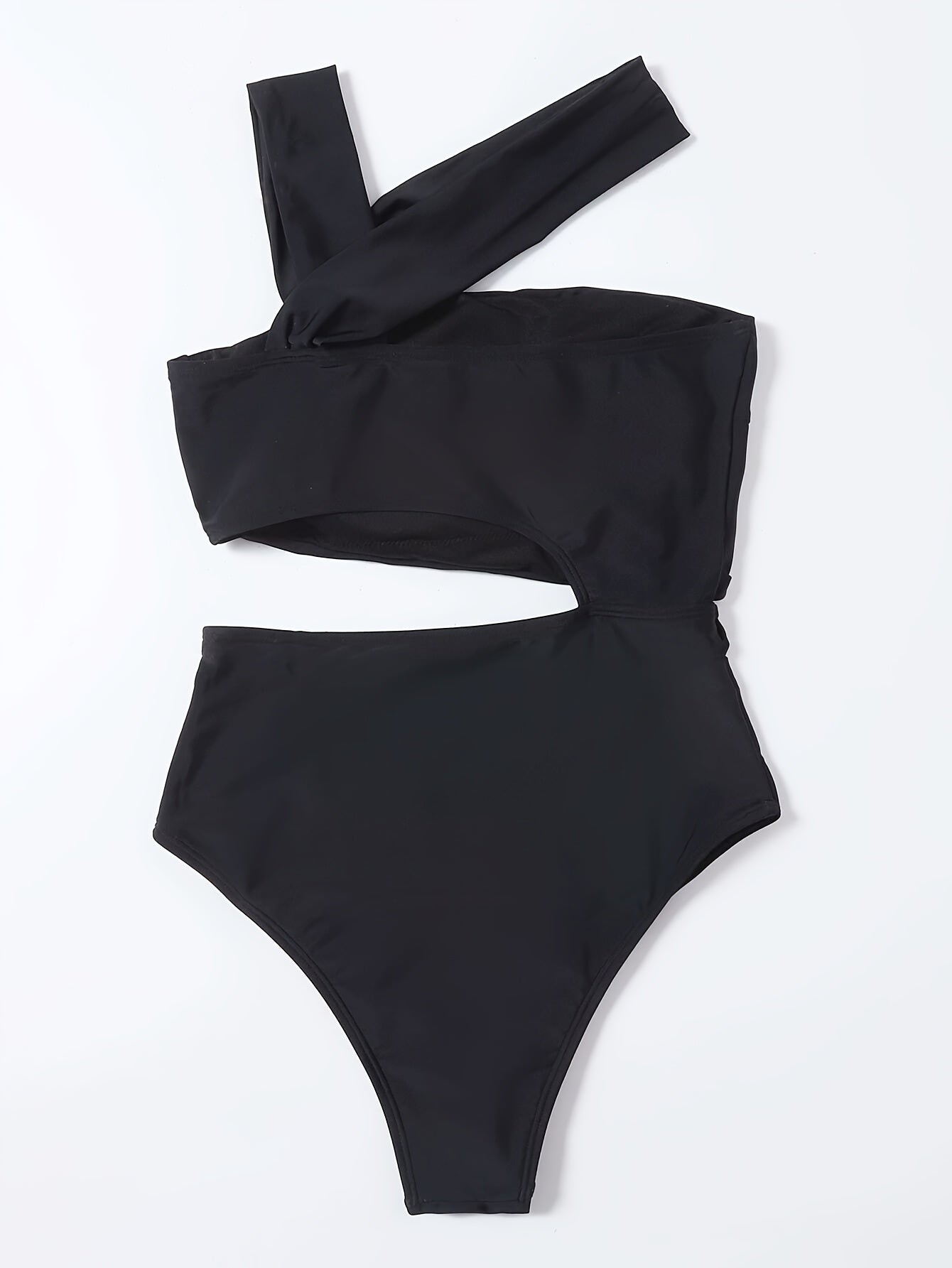 One-piece One Shoulder Asymmetrical Swimsuit