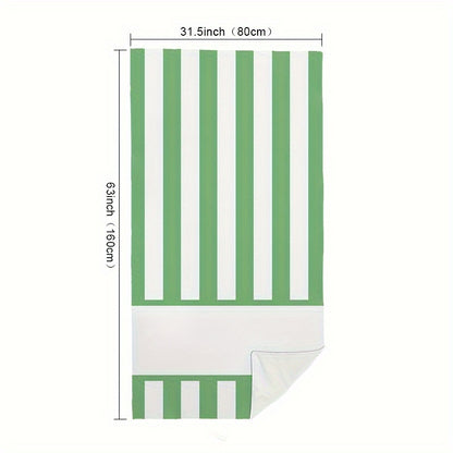 Stripe Pattern Beach Towel