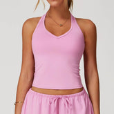 Workout Tank Top with Removable Bra Pad