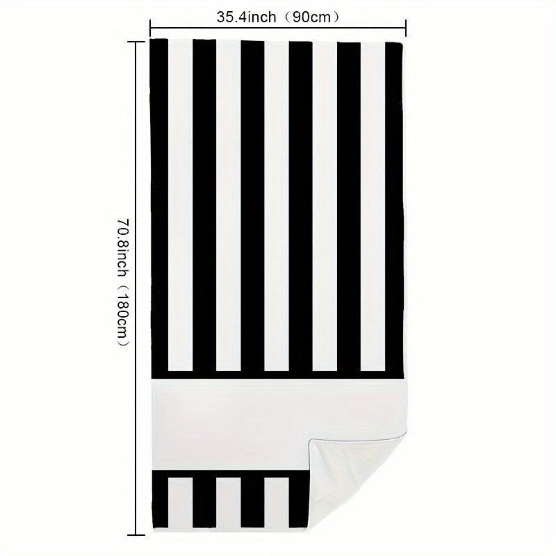 Stripe Pattern Beach Towel