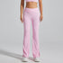 High Waist No Front Seam Sports Flared Pants | Sleek & Comfortable Fit