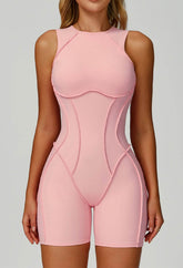 Sleeveless Backless Yoga One Piece Jumpsuits