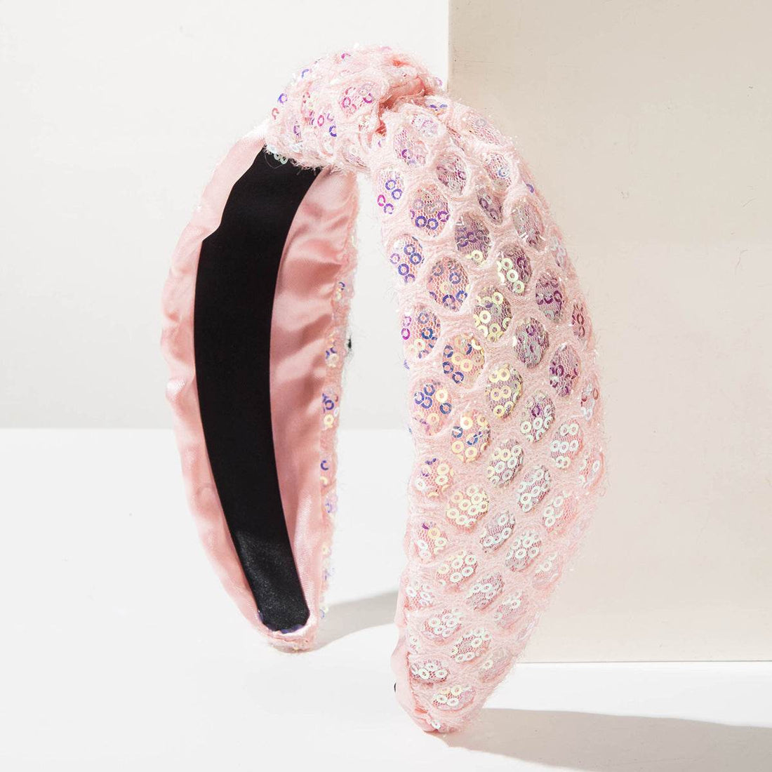 Sequin Headbands Sparkly Top Knot Hairbands Hair Accessories