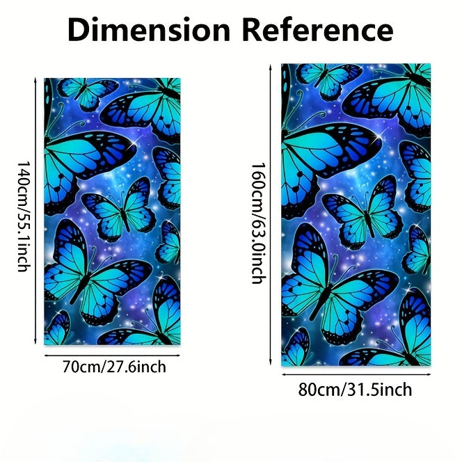 Butterfly Pattern Beach Towel