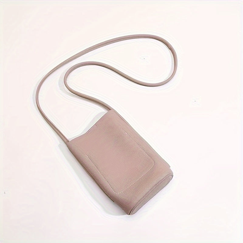 Chic PU Leather Cellphone Bag for Women