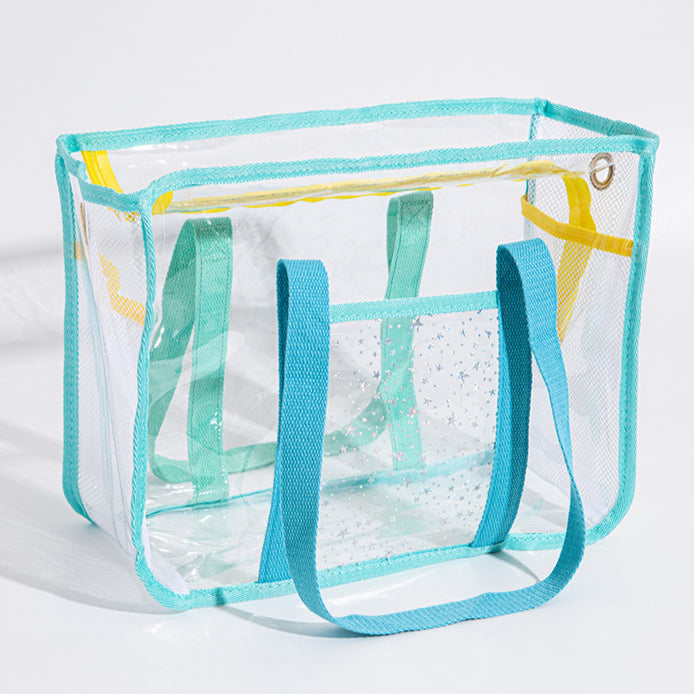 Clear Beach Tote Bag