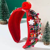 Christmas Plaid Knotted Headbands