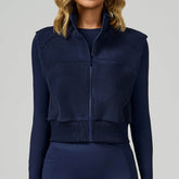 Fleece Coat Vest Outerwear Warm Sleeveless Zip Jackets