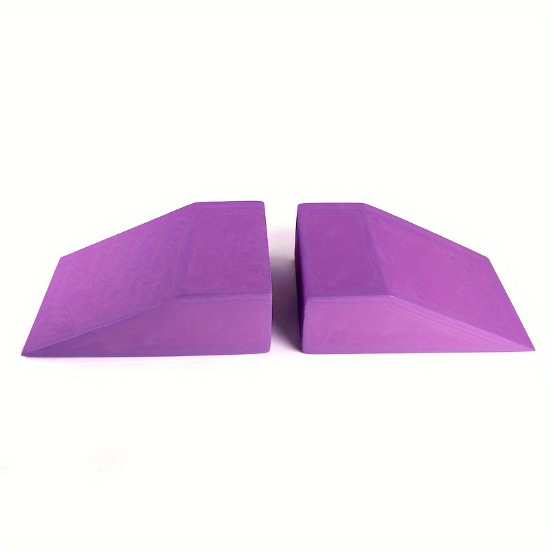 Wedge Shaped Yoga Blocks, Balance Training Yoga Bricks