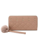 Long PU Leather Clutches Bag