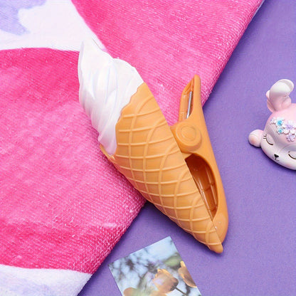 Ice Cream Shape Plastic Beach Towel Clip