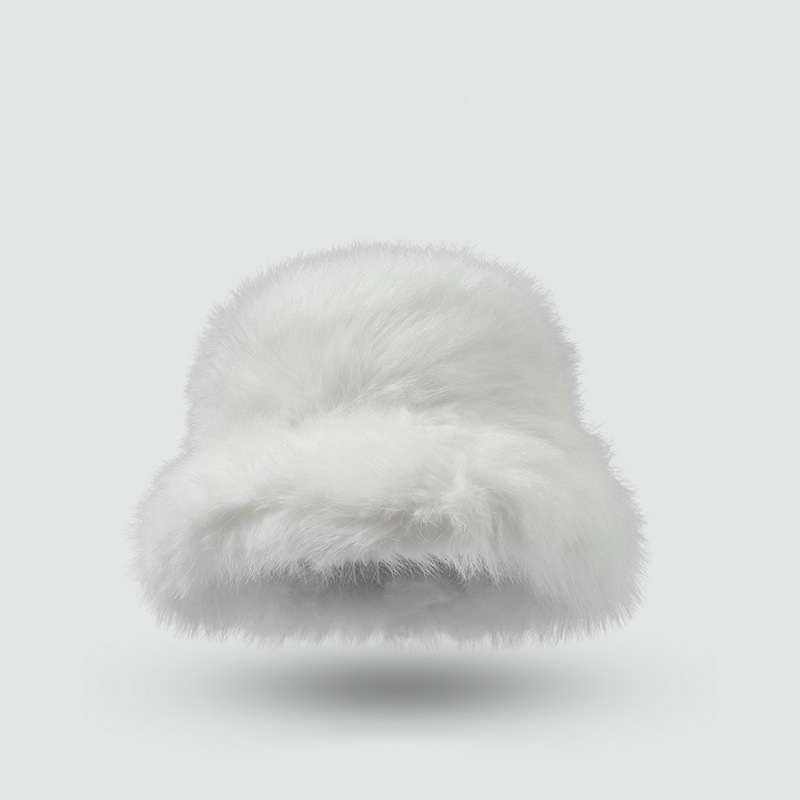 Faux Fur Bucket Hat | Cozy &amp; Stylish for a Chic Winter Look