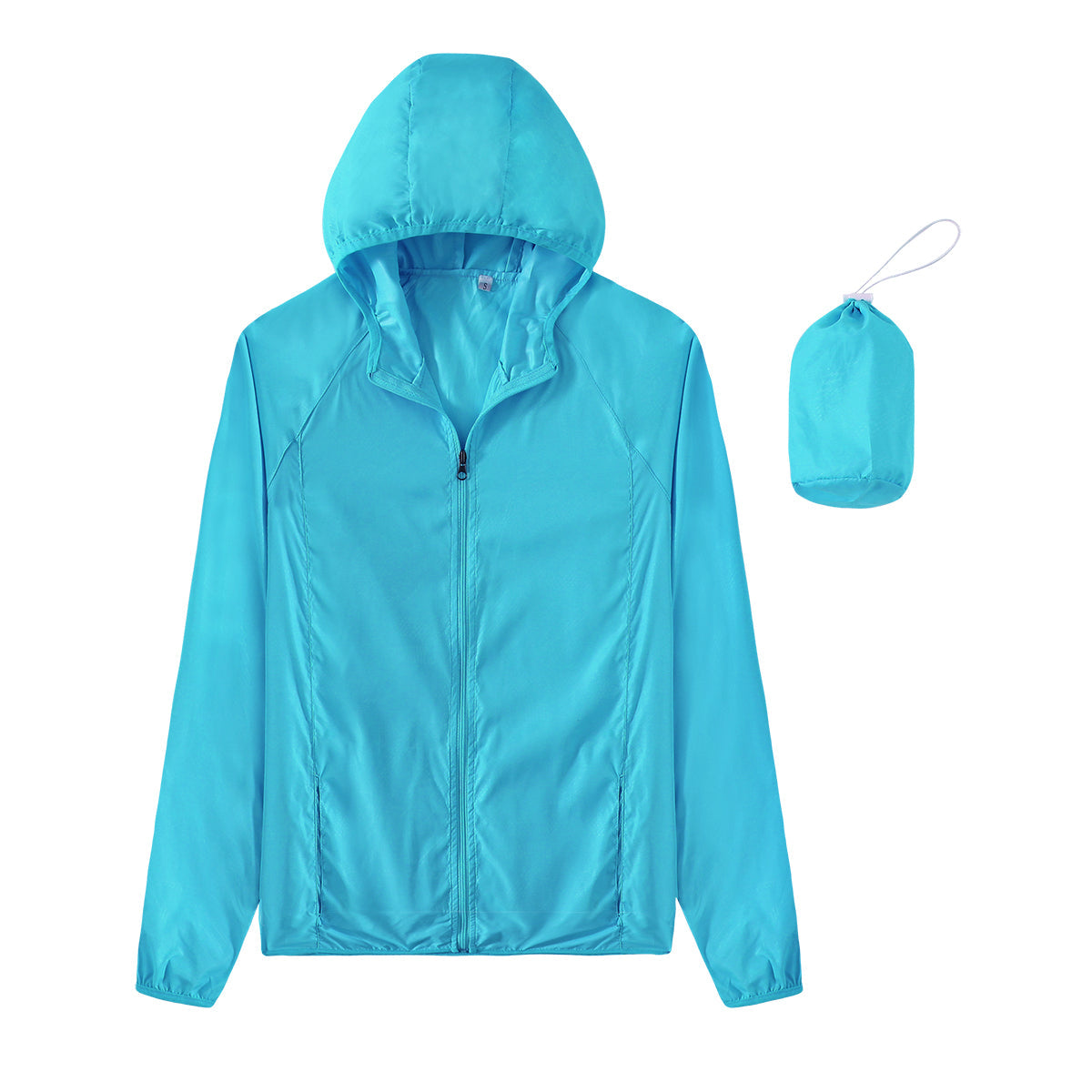 Full-Zip Packable Windbreaker | Portable &amp; Weather-Resistant