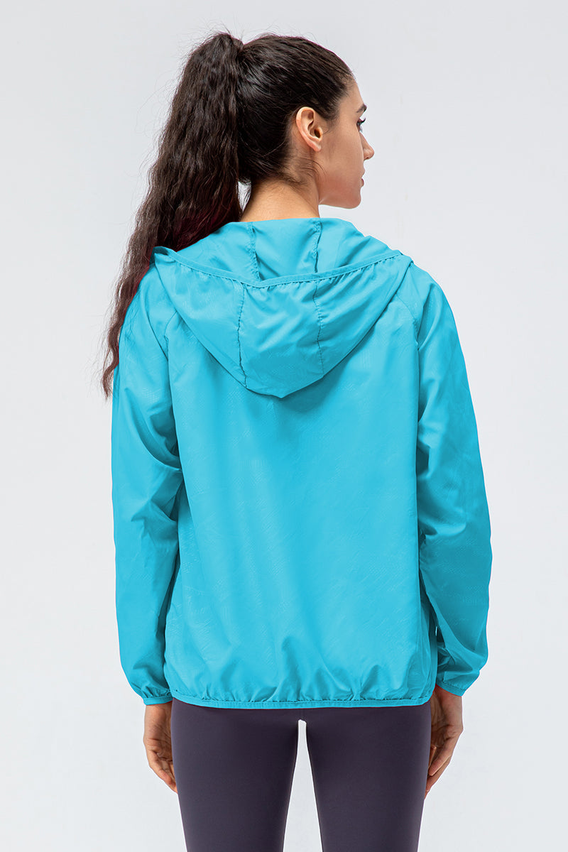 Full-Zip Packable Windbreaker | Portable &amp; Weather-Resistant