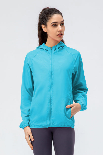 Full-Zip Packable Windbreaker | Portable &amp; Weather-Resistant