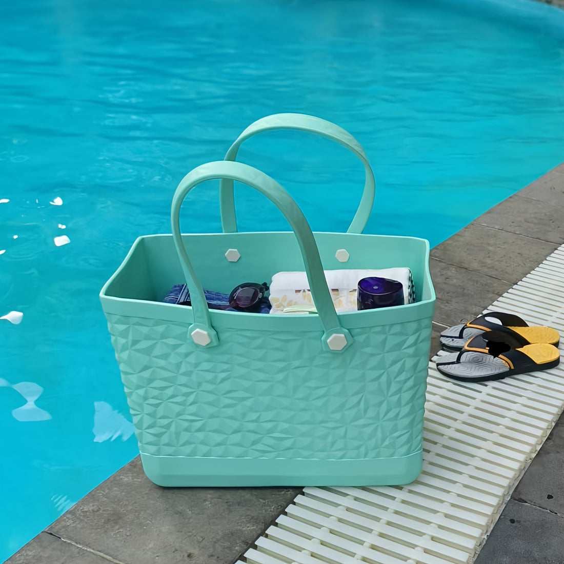 Large Waterproof EVA Beach Tote Bag