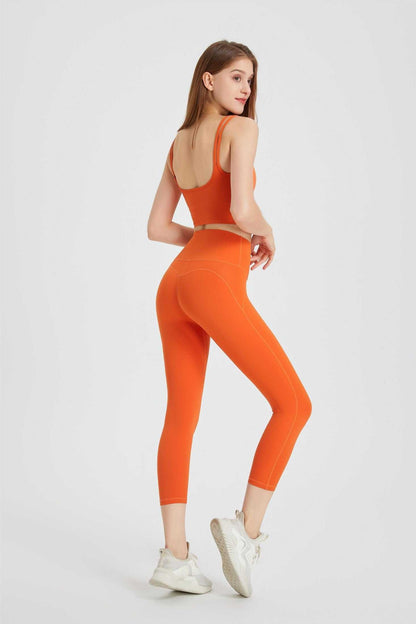 High-Rise Capri Leggings | Stylish &amp; Comfortable for All Activities