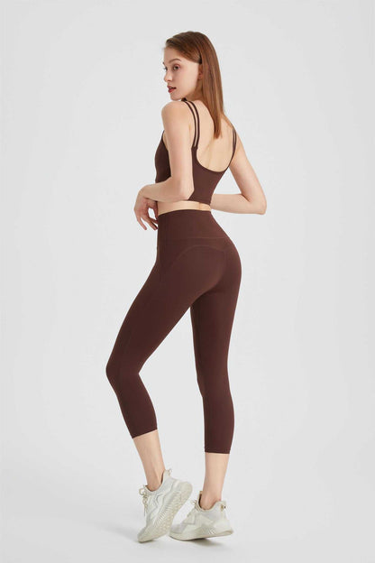 High-Rise Capri Leggings | Stylish &amp; Comfortable for All Activities