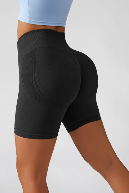 High-Rise Scrunch Bum Shorts