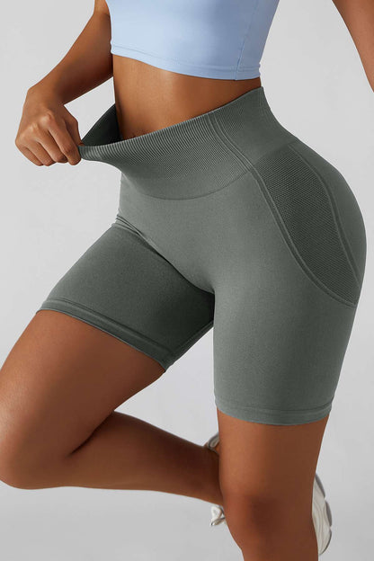 High-Rise Scrunch Bum Shorts