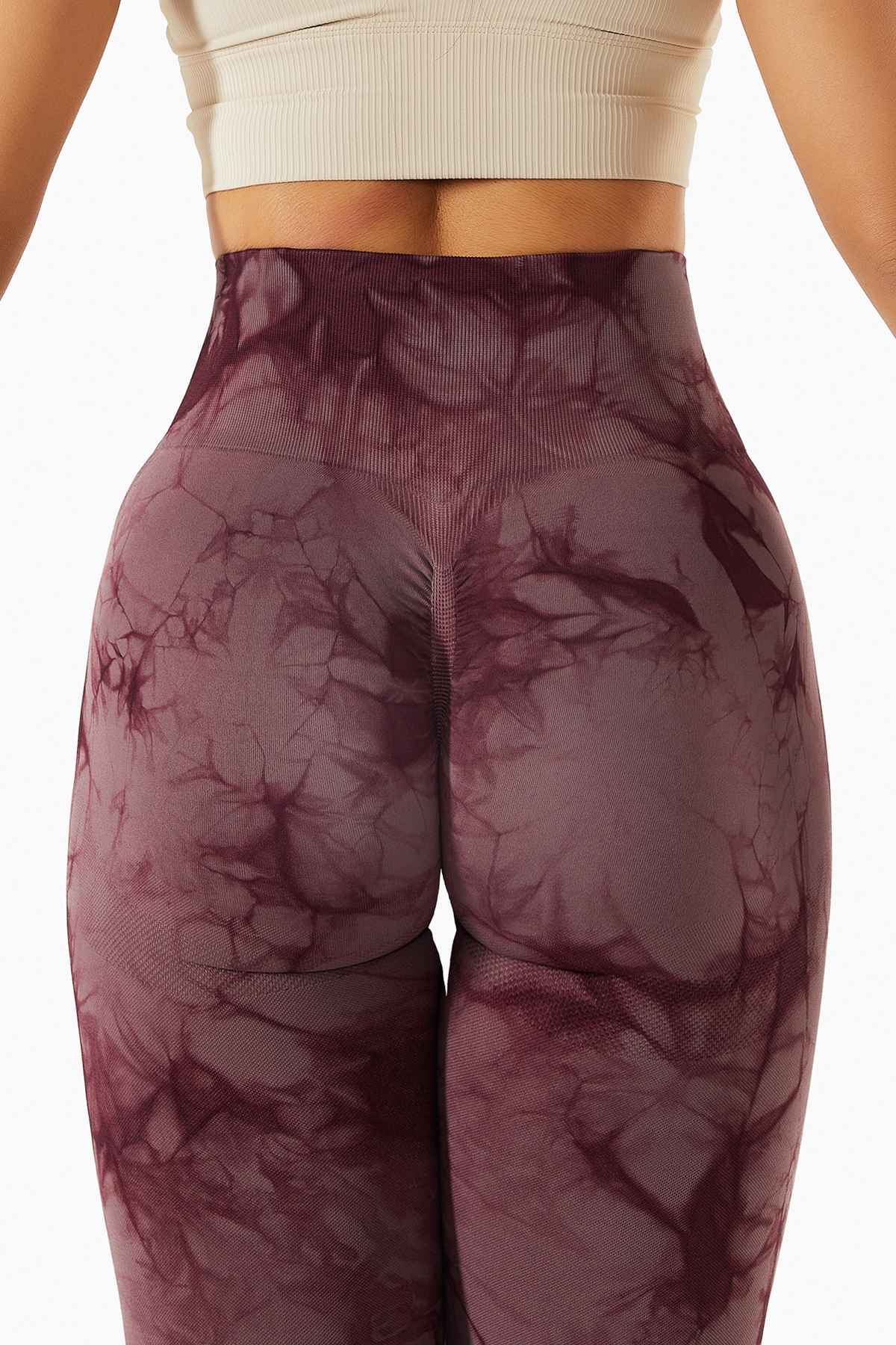 Tie Dyed Scrunch Butt Leggings