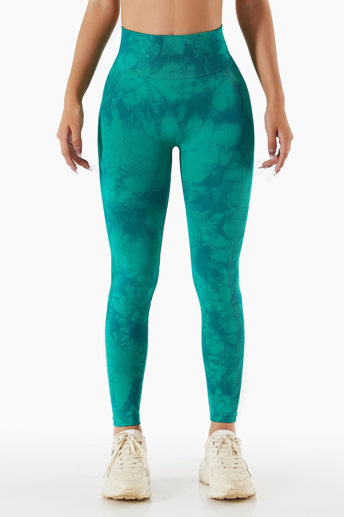 Tie Dyed Scrunch Butt Leggings