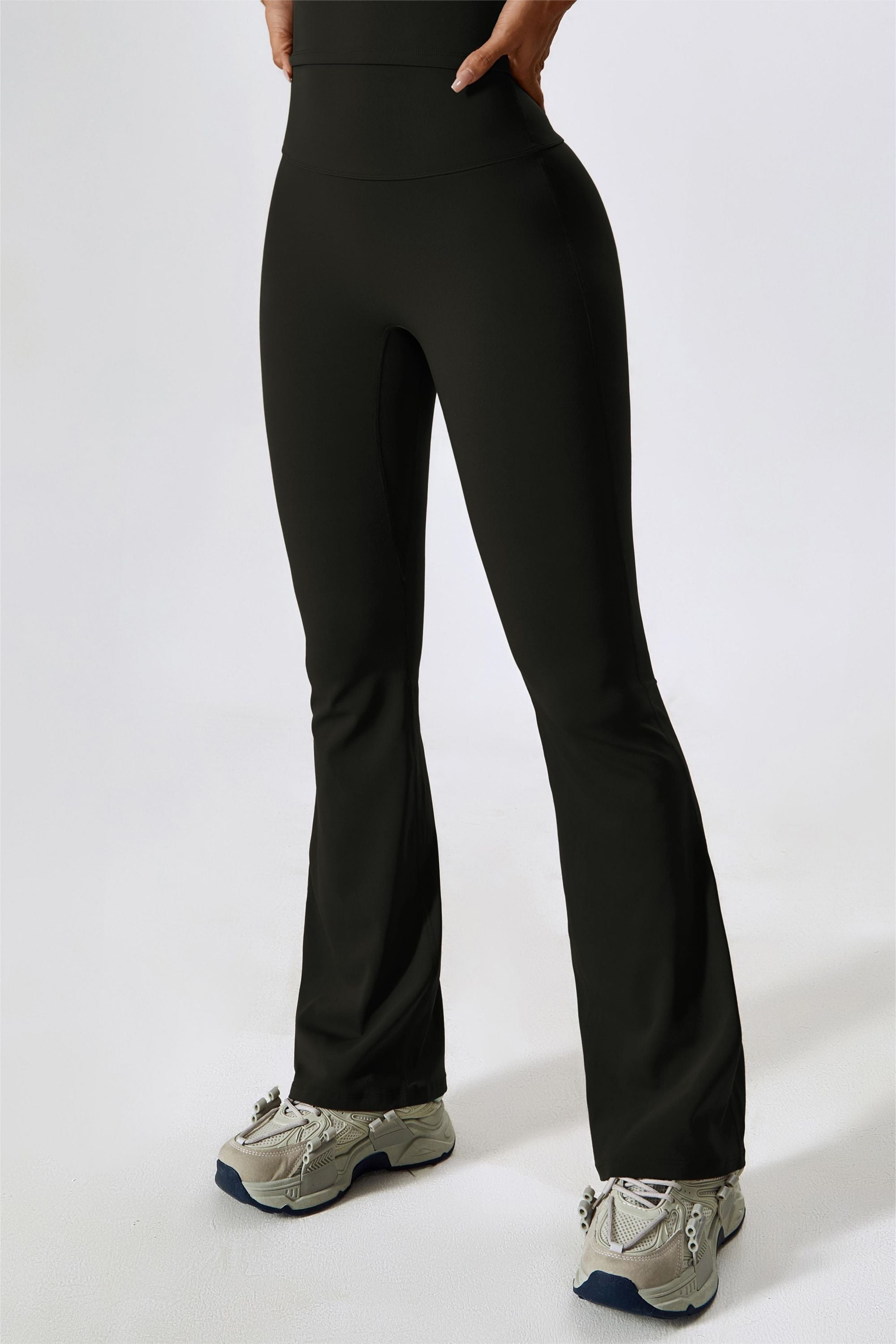 High-Rise Bootcut Flared Scrunch Legging | Trendy &amp; Comfortable Fit