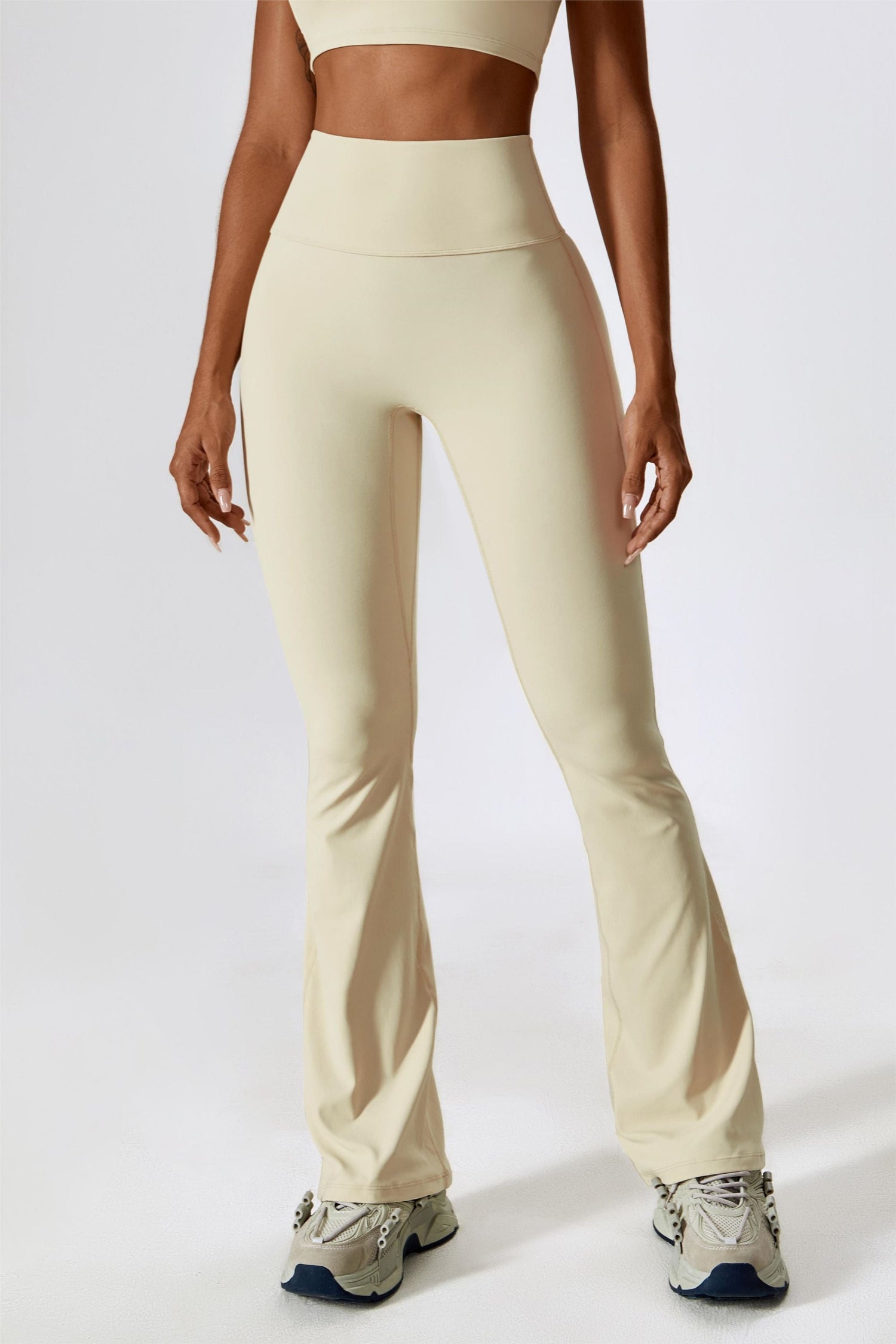 High-Rise Bootcut Flared Scrunch Legging | Trendy &amp; Comfortable Fit