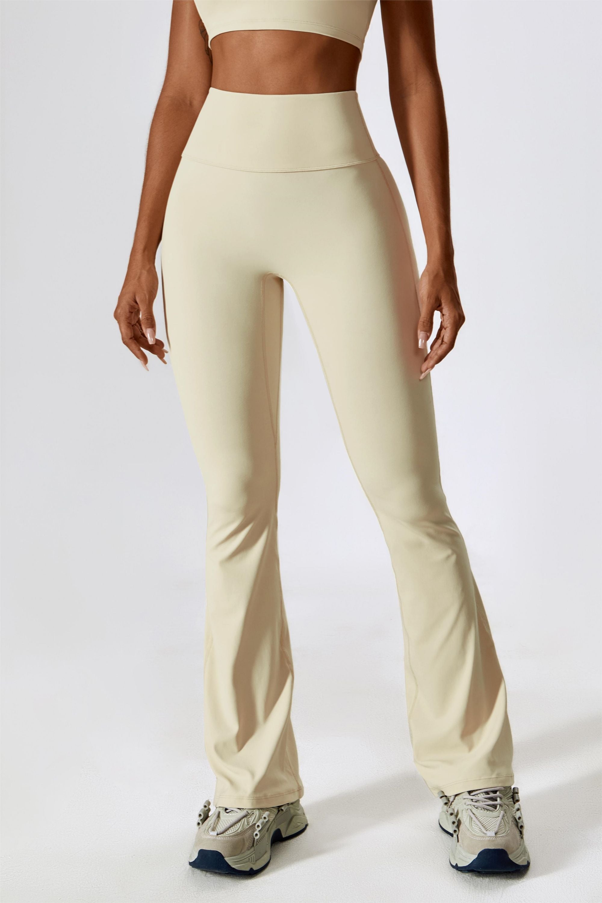 High-Rise Bootcut Flared Scrunch Legging | Trendy &amp; Comfortable Fit