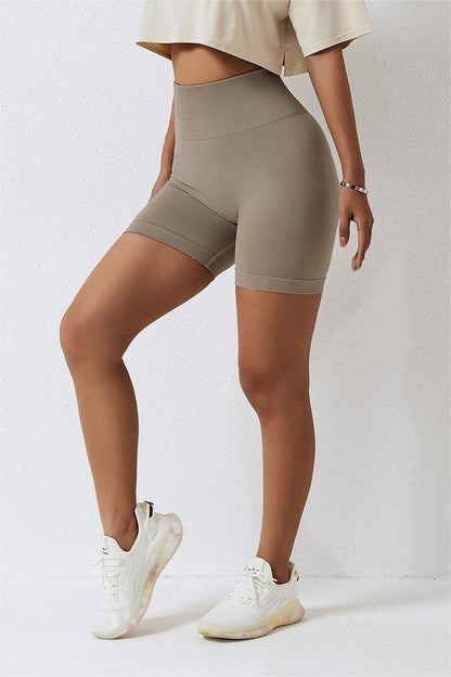 High Rise Scrunch-Butt Shorts - Flattering Fit for All-Day Comfort