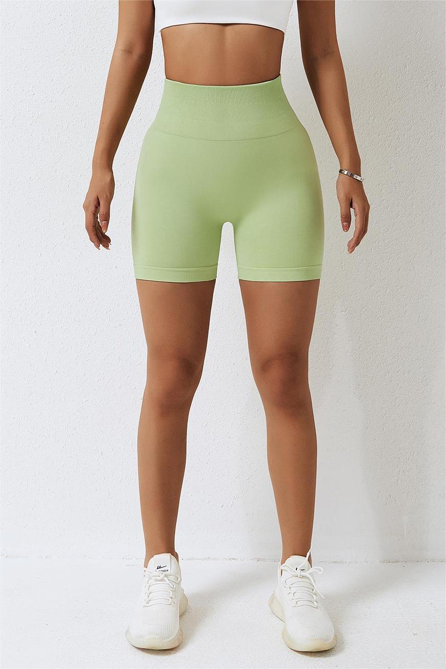 High Rise Scrunch-Butt Shorts - Flattering Fit for All-Day Comfort