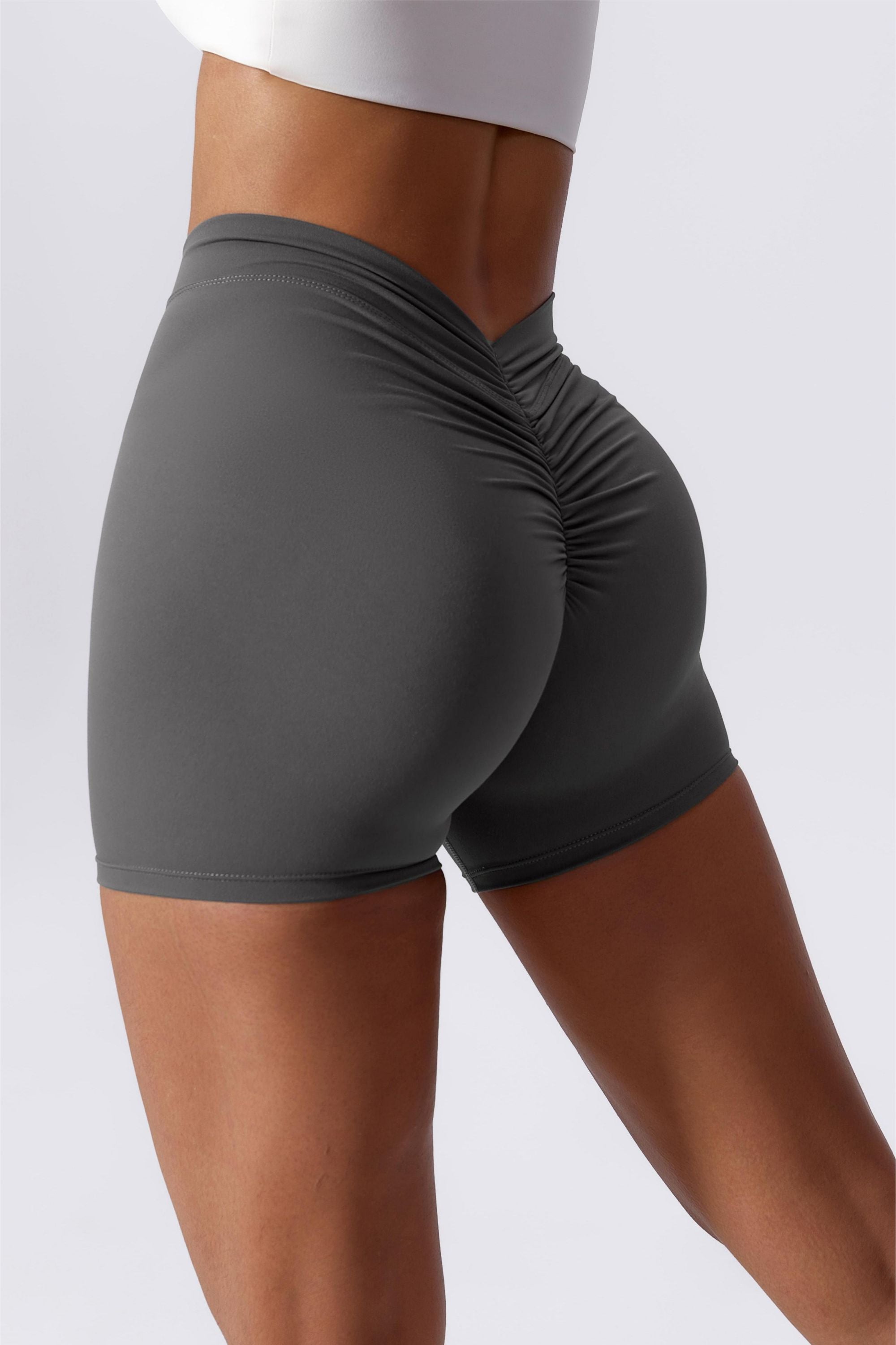 V-Back Scrunch Butt Shorts - Stylish, Comfortable &amp; Shaping