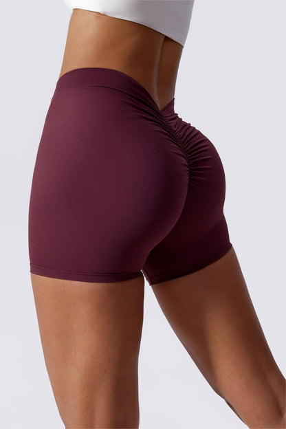 V-Back Scrunch Butt Shorts - Stylish, Comfortable &amp; Shaping