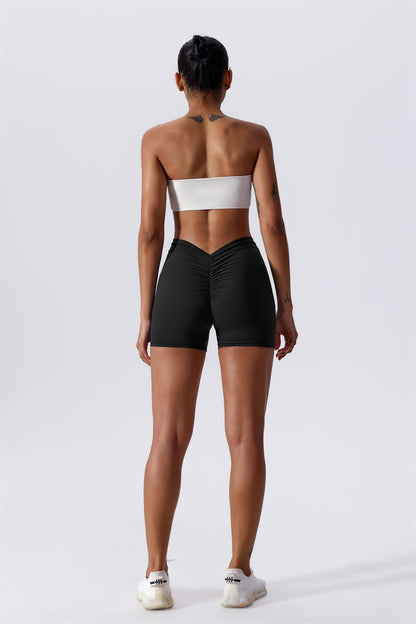 V-Back Scrunch Butt Shorts - Stylish, Comfortable &amp; Shaping