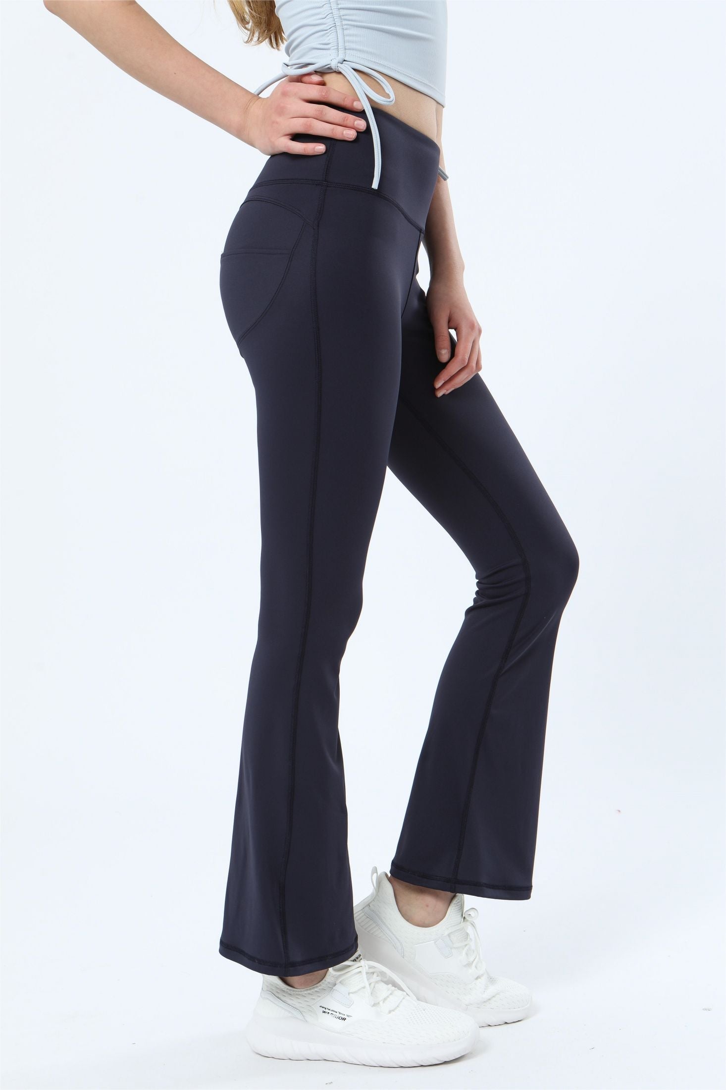 High-Rise Flare Pants