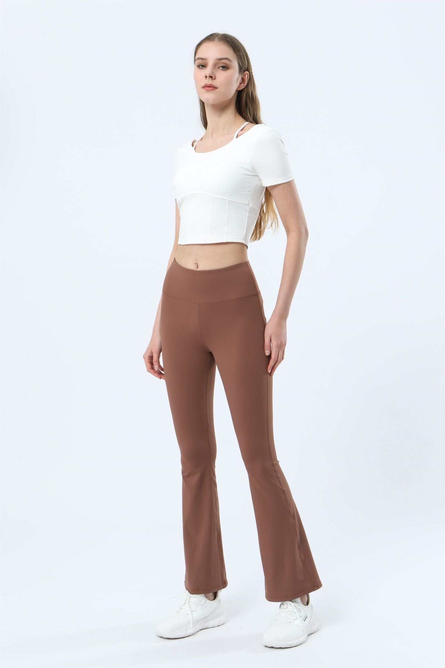 High-Rise Flare Pants