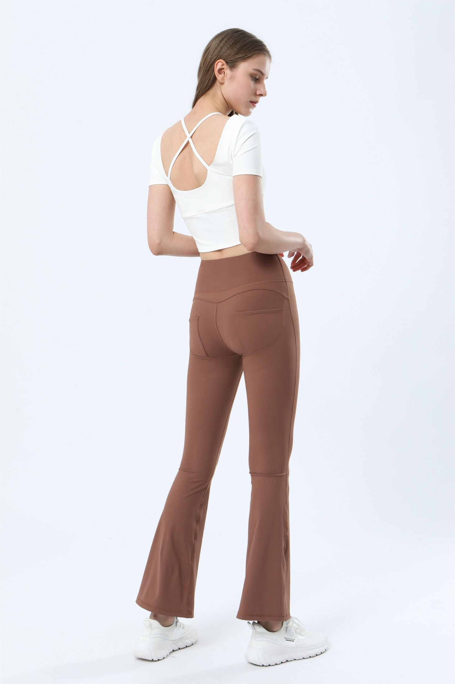 High-Rise Flare Pants