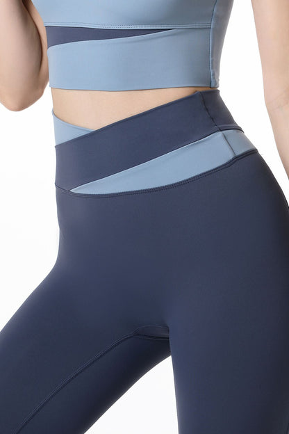 High-Rise Colorblock Sport Leggings | Trendy Activewear for Women