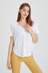 Lapel Jacquard Short Sleeve T-Shirt | Elegant & Stylish Design