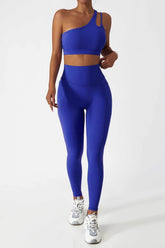 One Shoulder Sports Bra