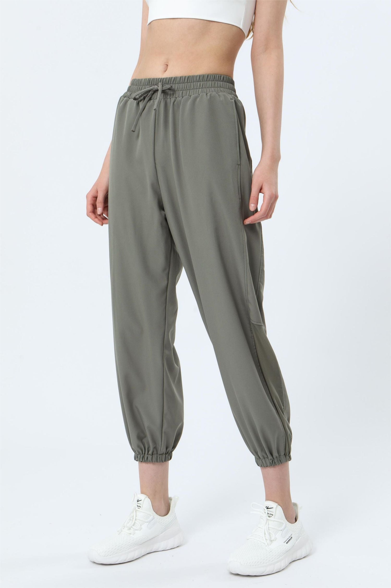 Mesh Panel Jogger Pants - Breathable &amp; Comfortable Fit