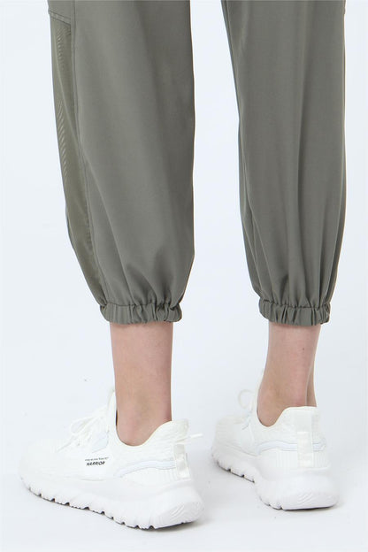 Mesh Panel Jogger Pants - Breathable &amp; Comfortable Fit