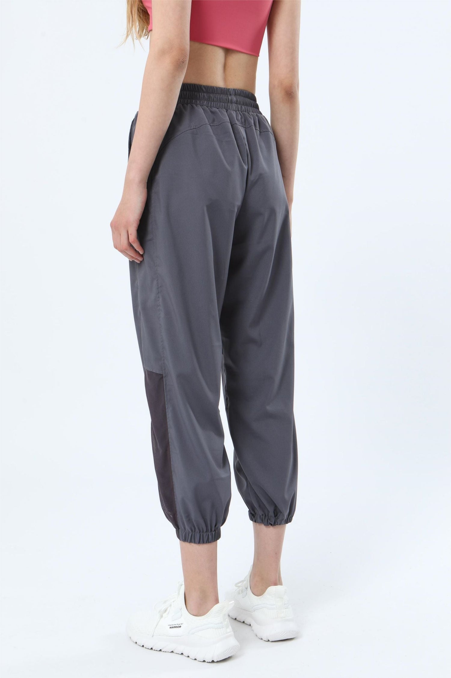 Mesh Panel Jogger Pants - Breathable &amp; Comfortable Fit