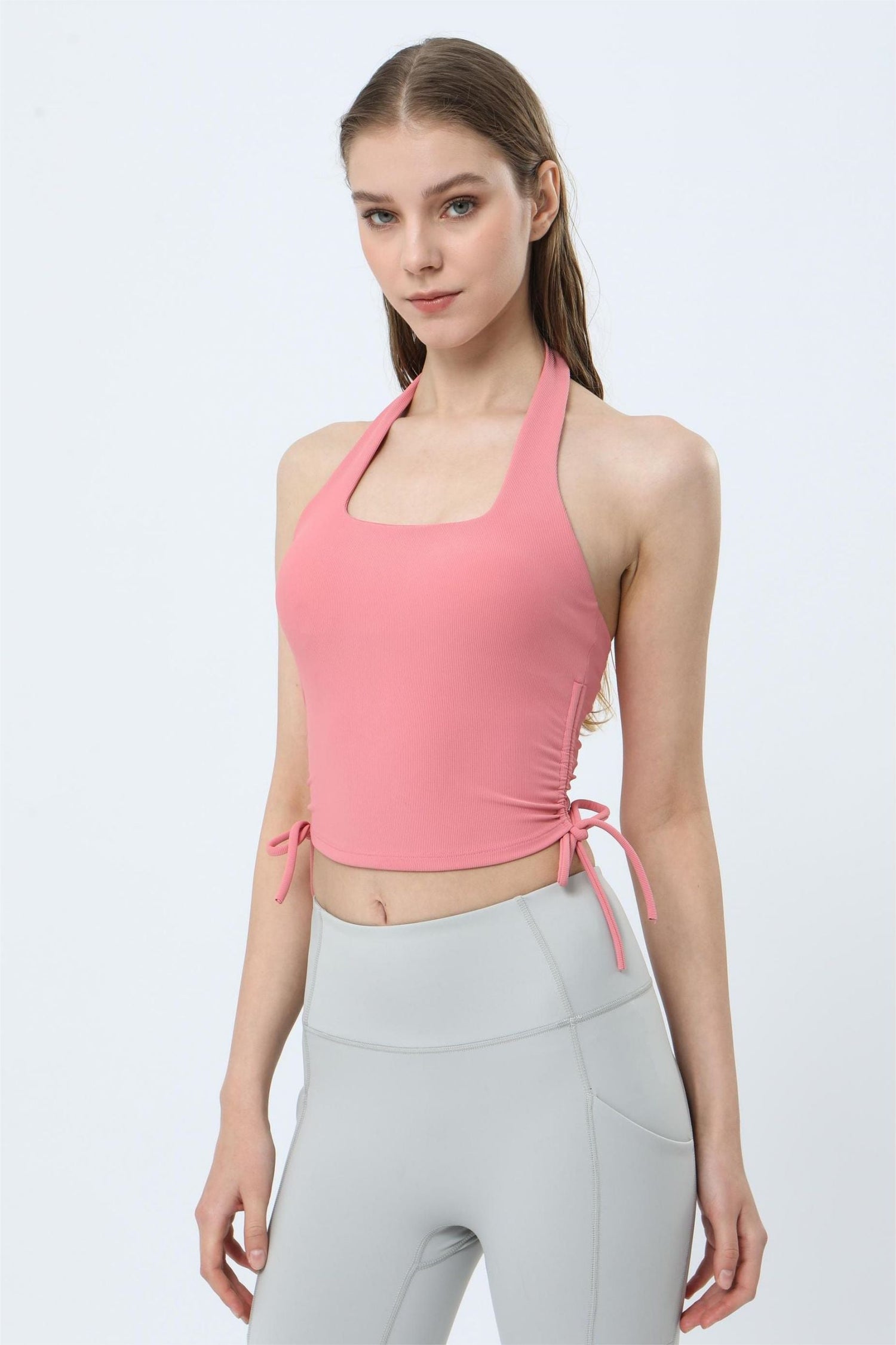 Ribbed Halter Neck Tank Tops | Chic &amp; Trendy Women&